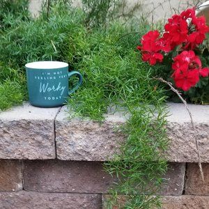 Opalhouse Mug “I’m Not Feeling Very Worky Today” Stoneware Coffee Cup